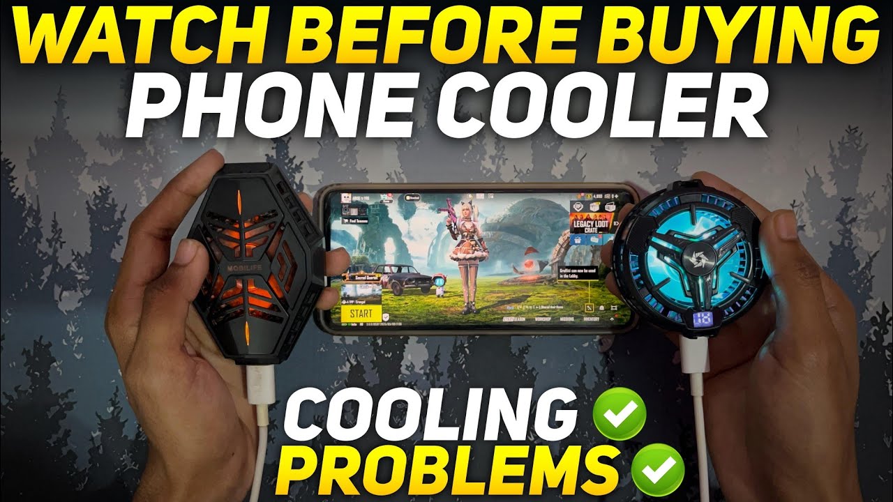 IS PHONE COOLER SAFE ? WATCH BEFORE BUYING MOBILE PHONE COOLER FOR GAMING | MOBILE COOLER FAN