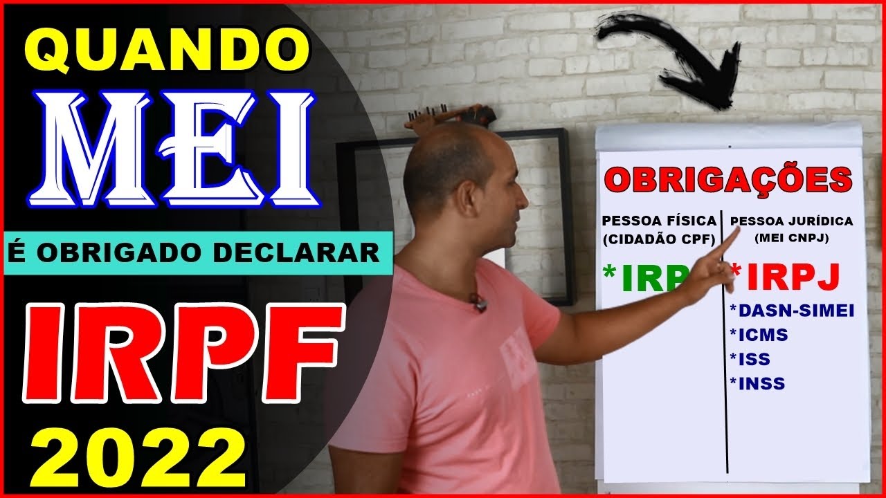 Sou MEI, Preciso Declarar Imposto de Renda 2022? MEI &eacute; Obrigado Declarar IRPF 2022?