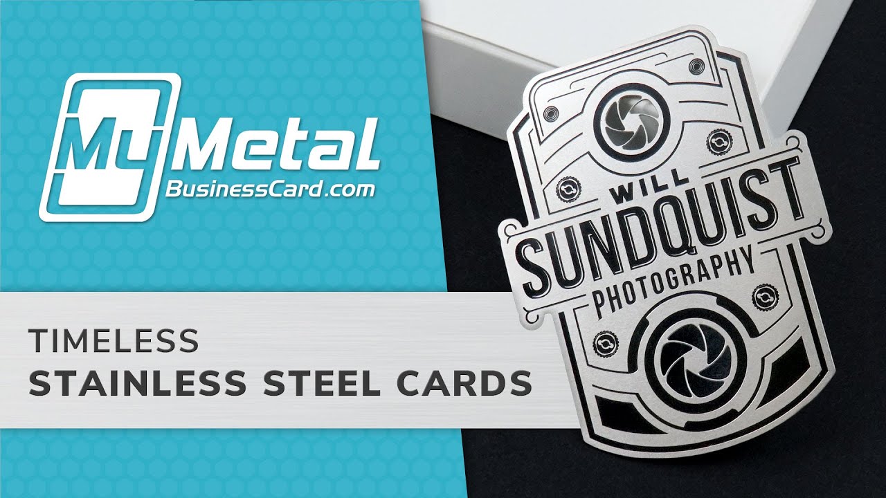 Stainless Steel Metal Business Cards | My Metal Business Card
