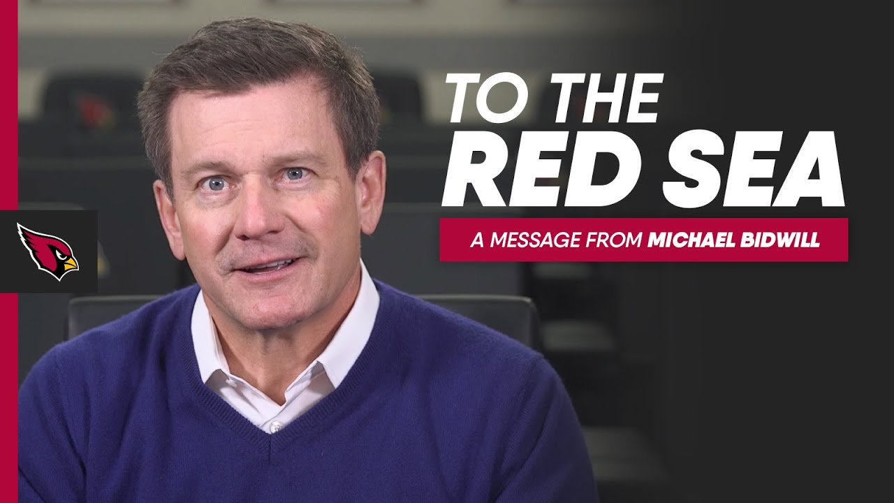 A Letter from Cardinals Owner Michael Bidwill to the Red Sea