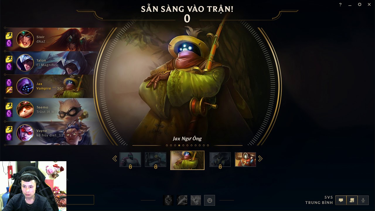 Li&ecirc;n Minh Huyền Thoại - Vampire ^^ pentakill dễ d&agrave;ng với JAX