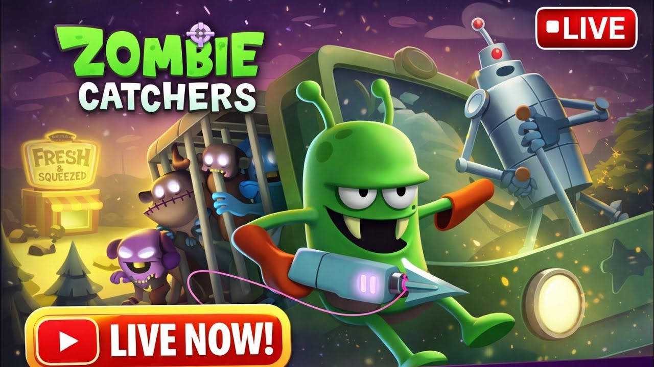 👉 Zombie Catchers Live | Can I Catch All Zombies? 😈