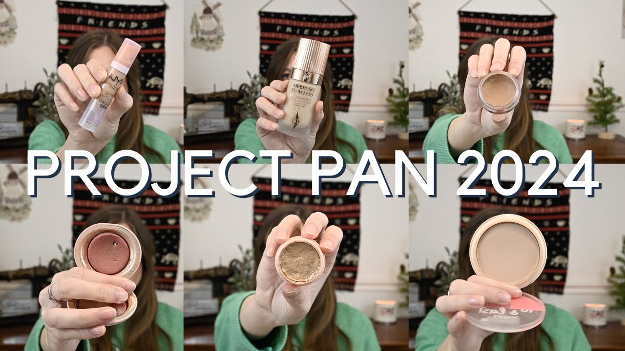 PROJECT PAN 2024 KICKOFF! I am using up products this year! | FROM HEM TO STEM