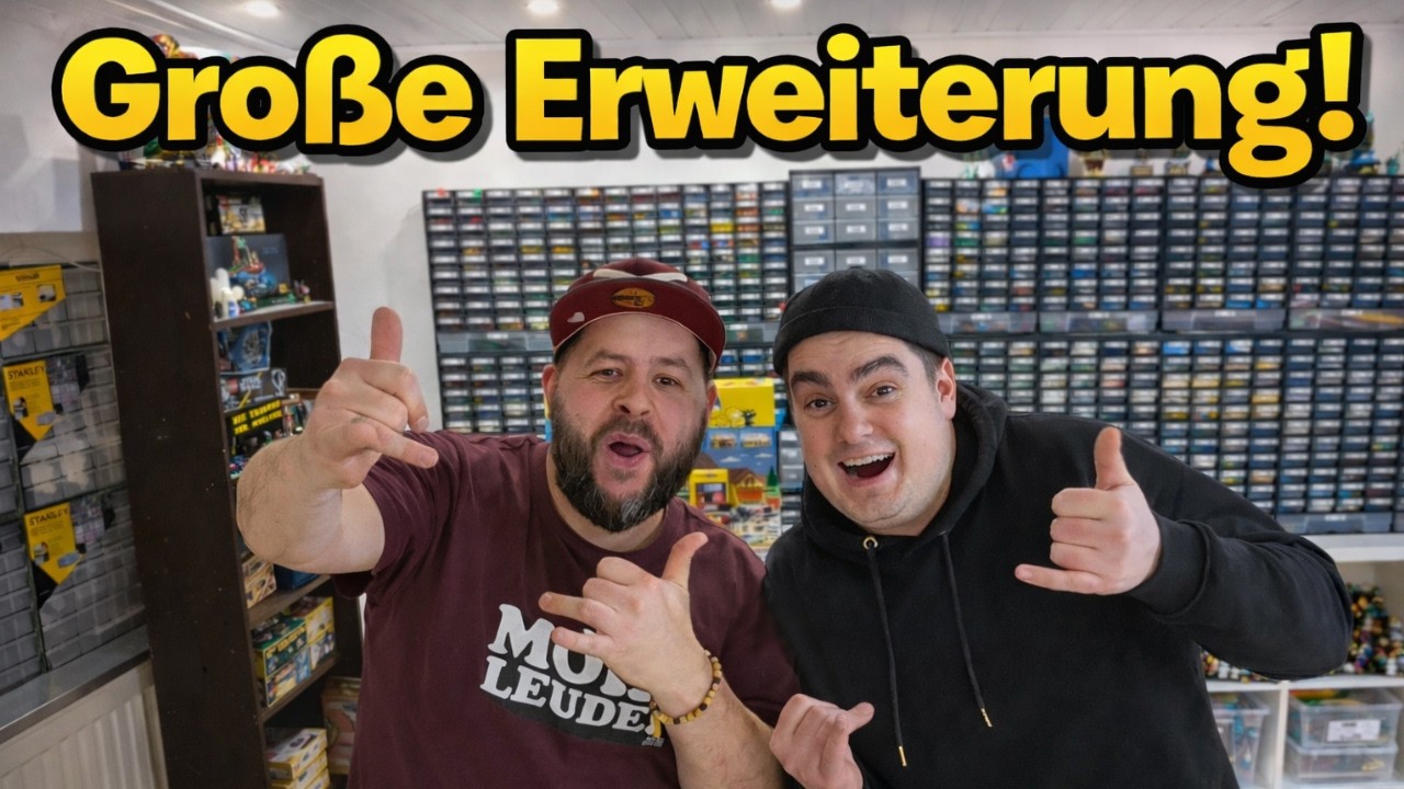 So packen wir noch mehr LEGO in unsere Shop´s! Große Umbau Pläne! Bricklink Vlog