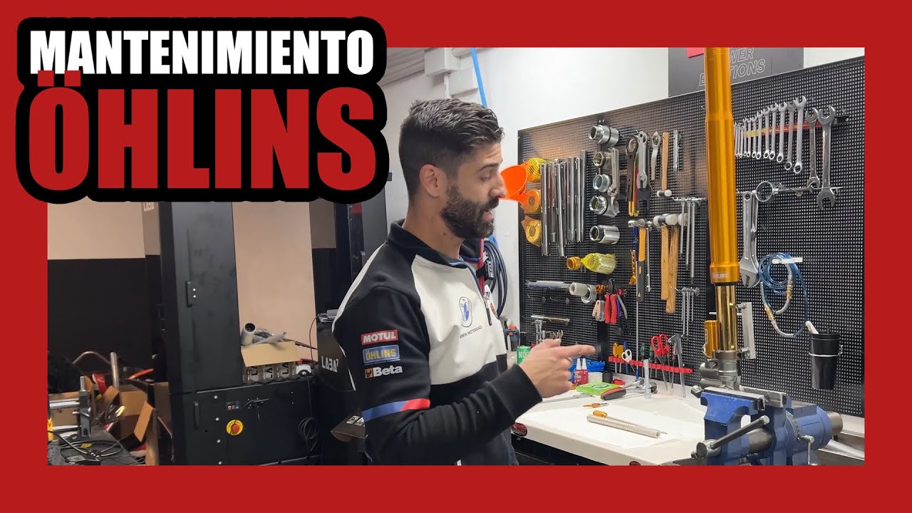 Cómo hacer el MANTENIMIENTO a una horquilla ÖHLINS FGR 250