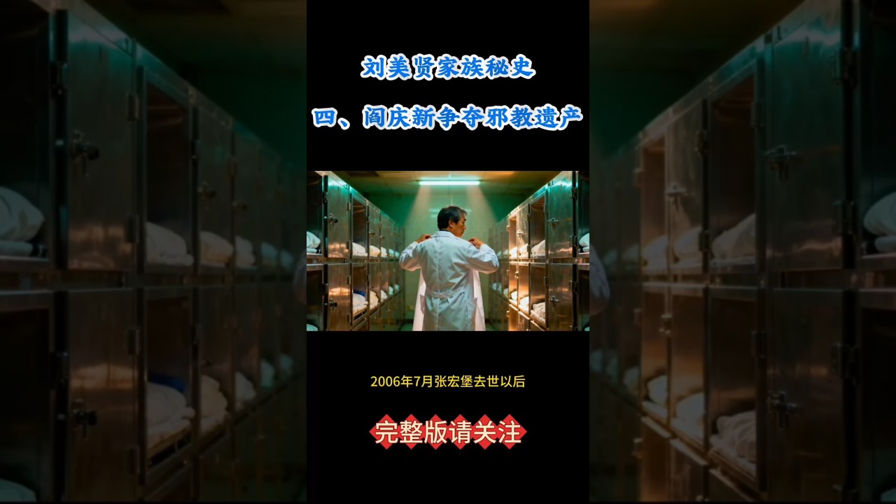 刘美贤父母刘俊国阎庆新与民运领袖争夺邪教头目张宏堡遗产的丑闻 #刘美贤 #民运秘史 #家族丑闻 #北美花生