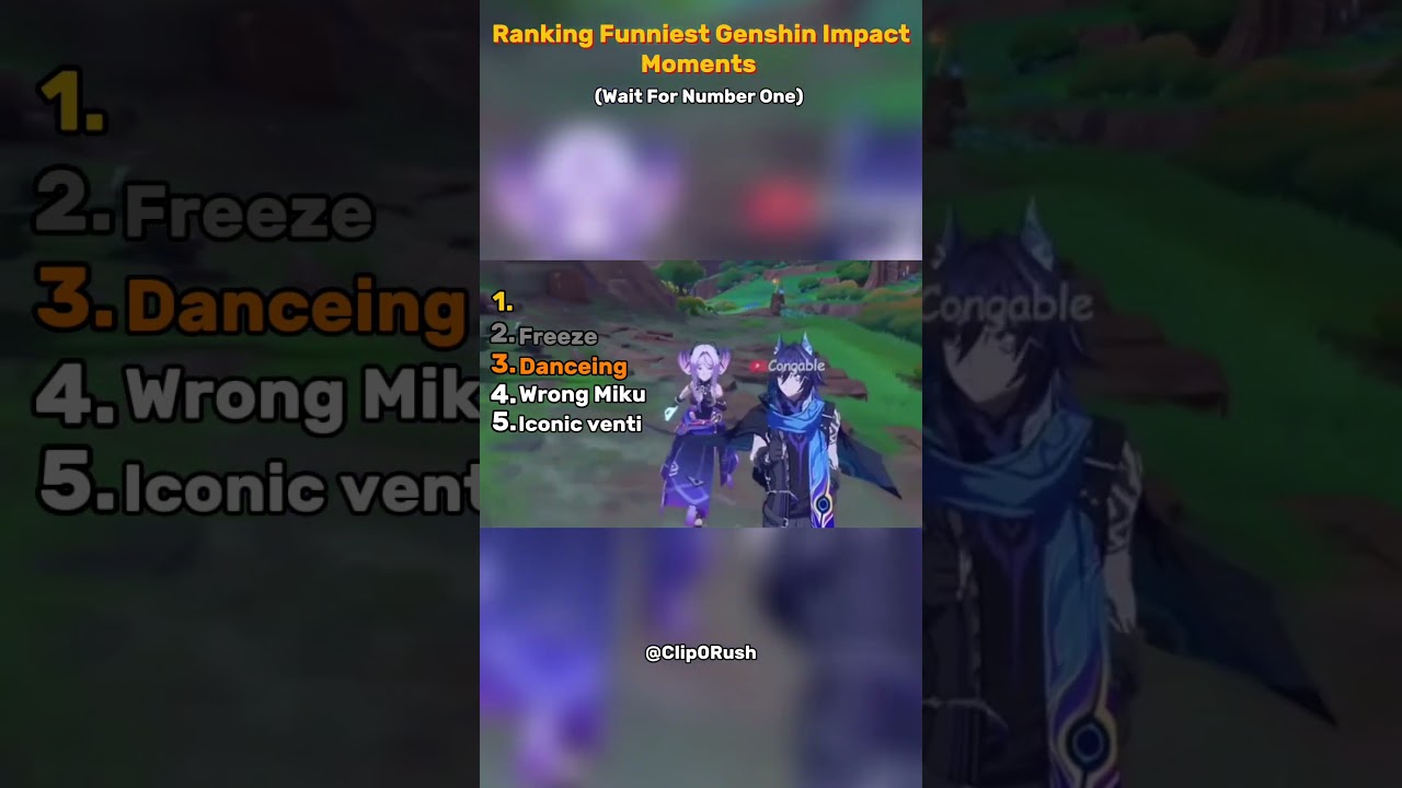 Ranking the Funniest Genshin Impact Moments Ever 😂🔥