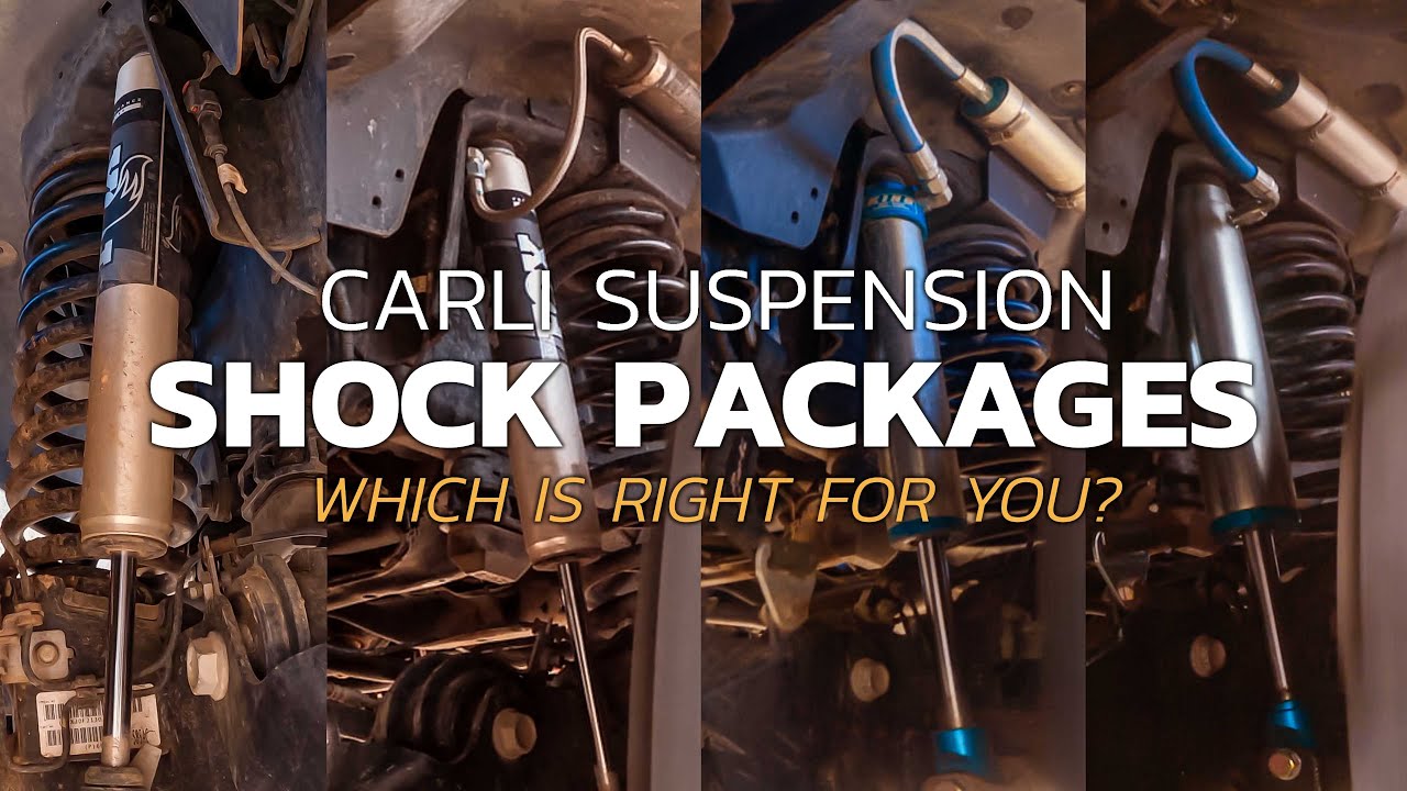Fox 2.0 / 2.0 Reservoir / King 2.5 / King 3.0 Shocks Comparison - Ram 2500 Carli Suspension Review