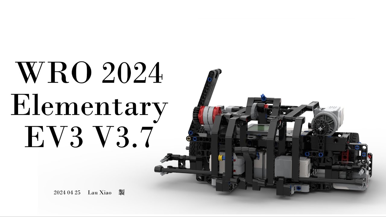 WRO 2024 Elementary EV3 V3.7
