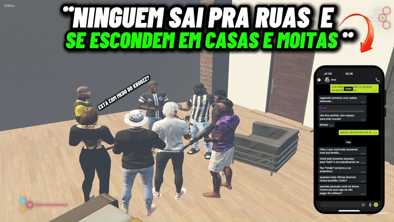 TODOS OS 01 E MEMBROS DAS FACS FICARAM COM MEDO AO ANDAR POR DETROIT DEPOIS DA FRANÇA PASSAR GERAL