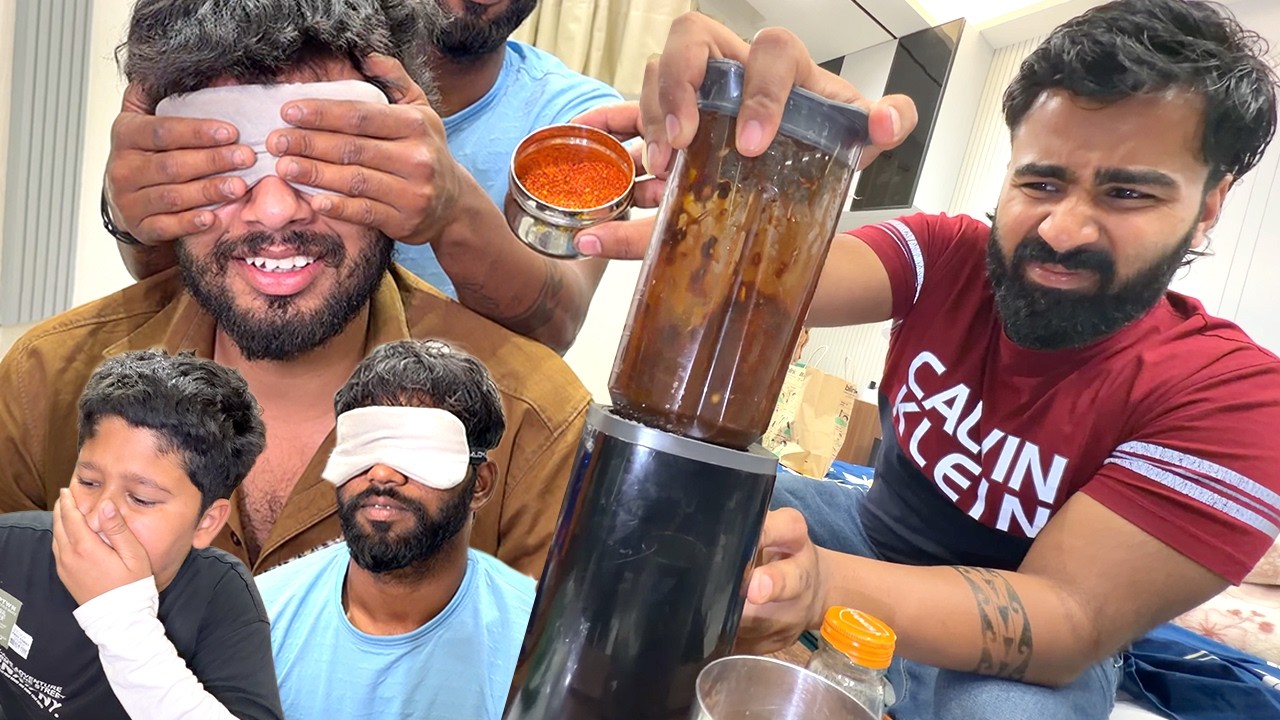 Mystery Weird Drink Challenge
