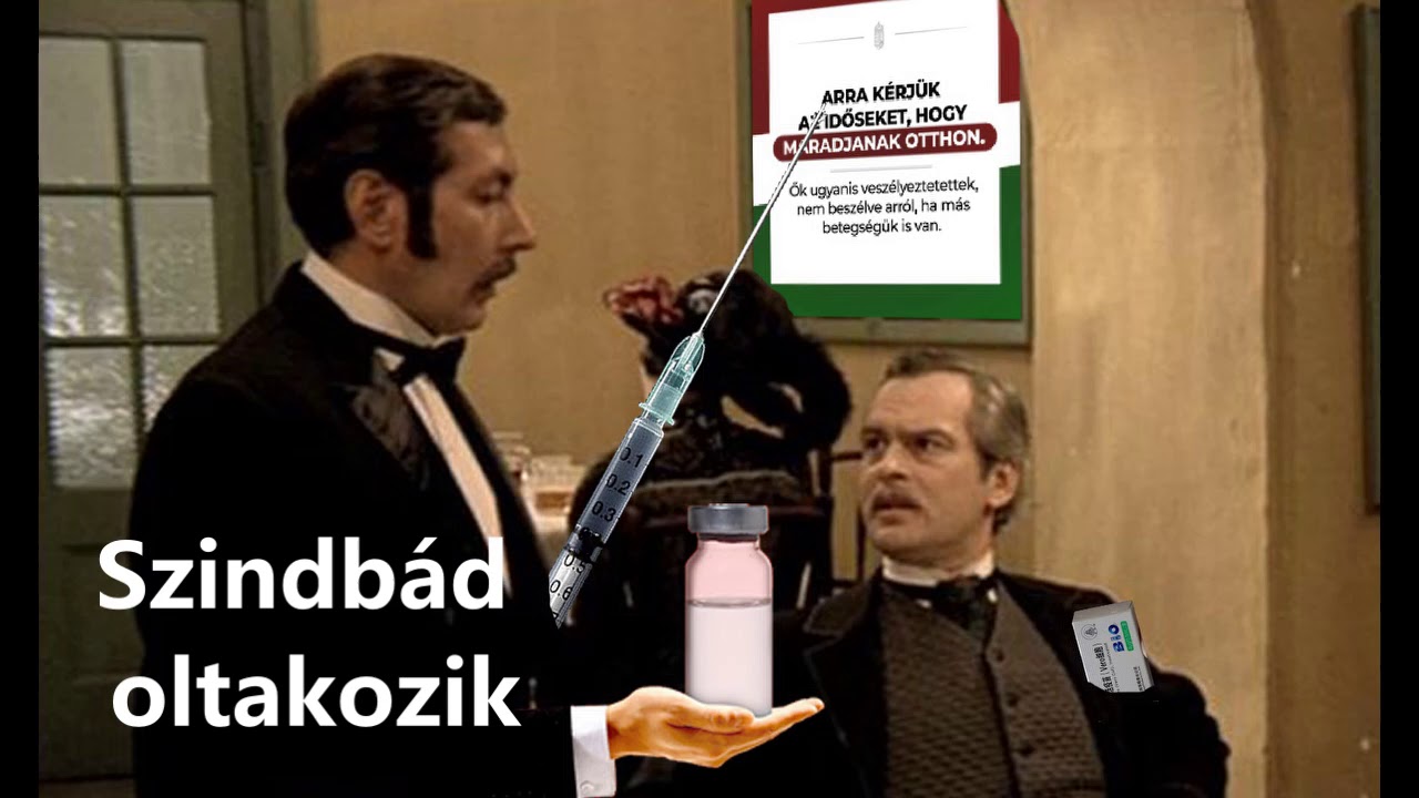 Szindbád oltakozik - kabaré jelenet