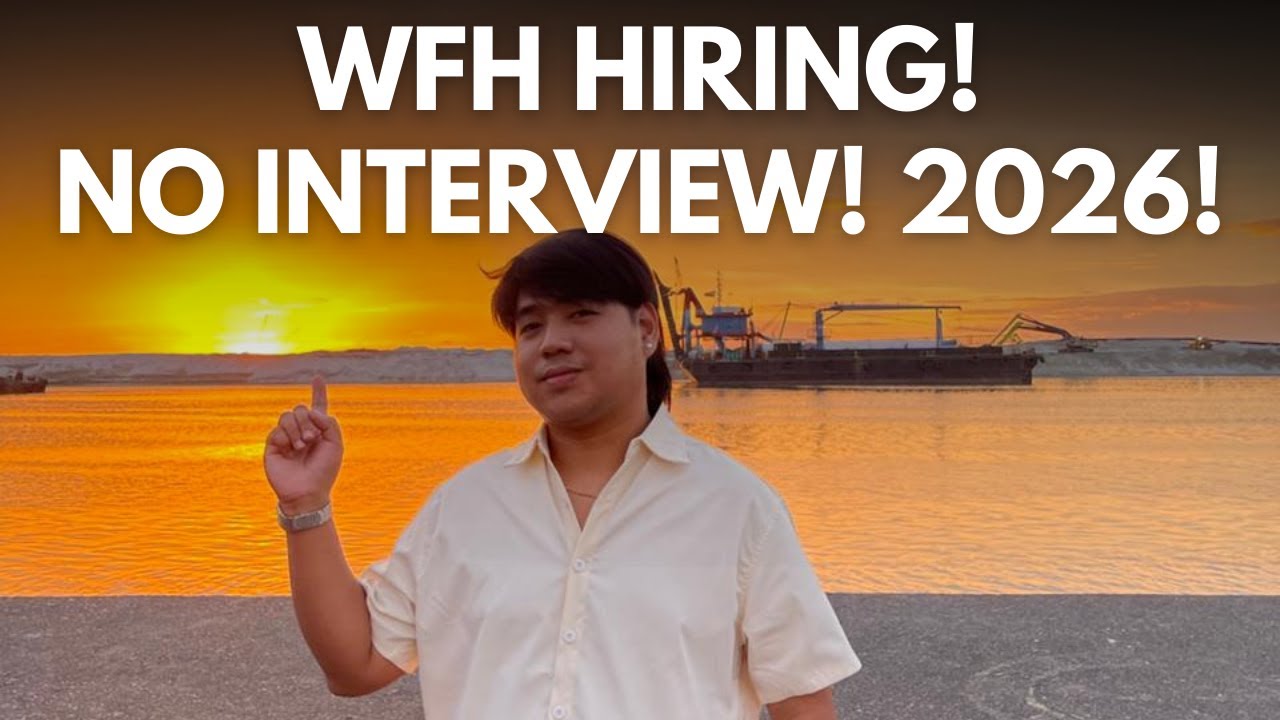 WORK FROM HOME HIRING! NO INTERVIEW - NON VOICE ONLY FOR BEGINNERS! AI JOBS | KUYA RENEBOY