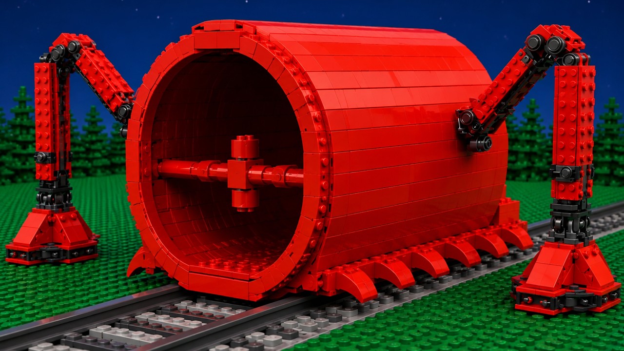 Criatura Gigante Recriada em LEGO – Real vs LEGO | ROBO Bricks Portugues
