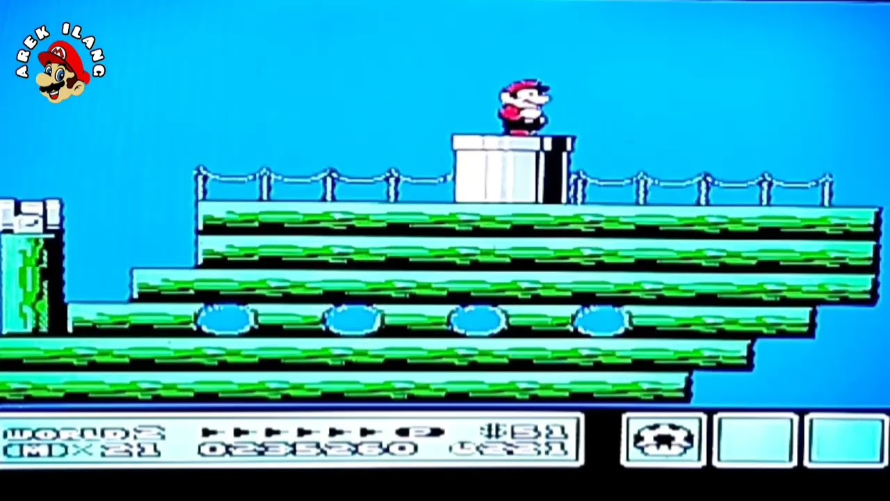 Super Mario bross | the series | game 30fps | word 2 - BIG BOS | @rizaludin-12 