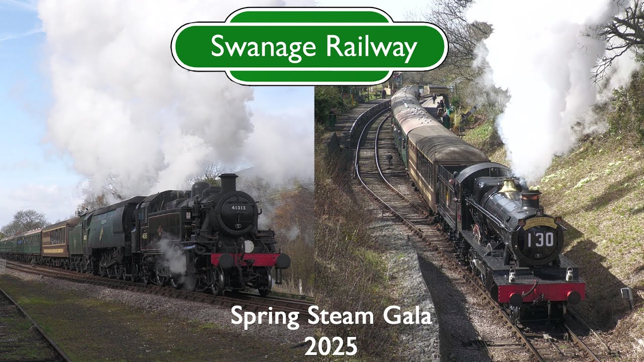Swanage Railway Spring Steam Gala 2025