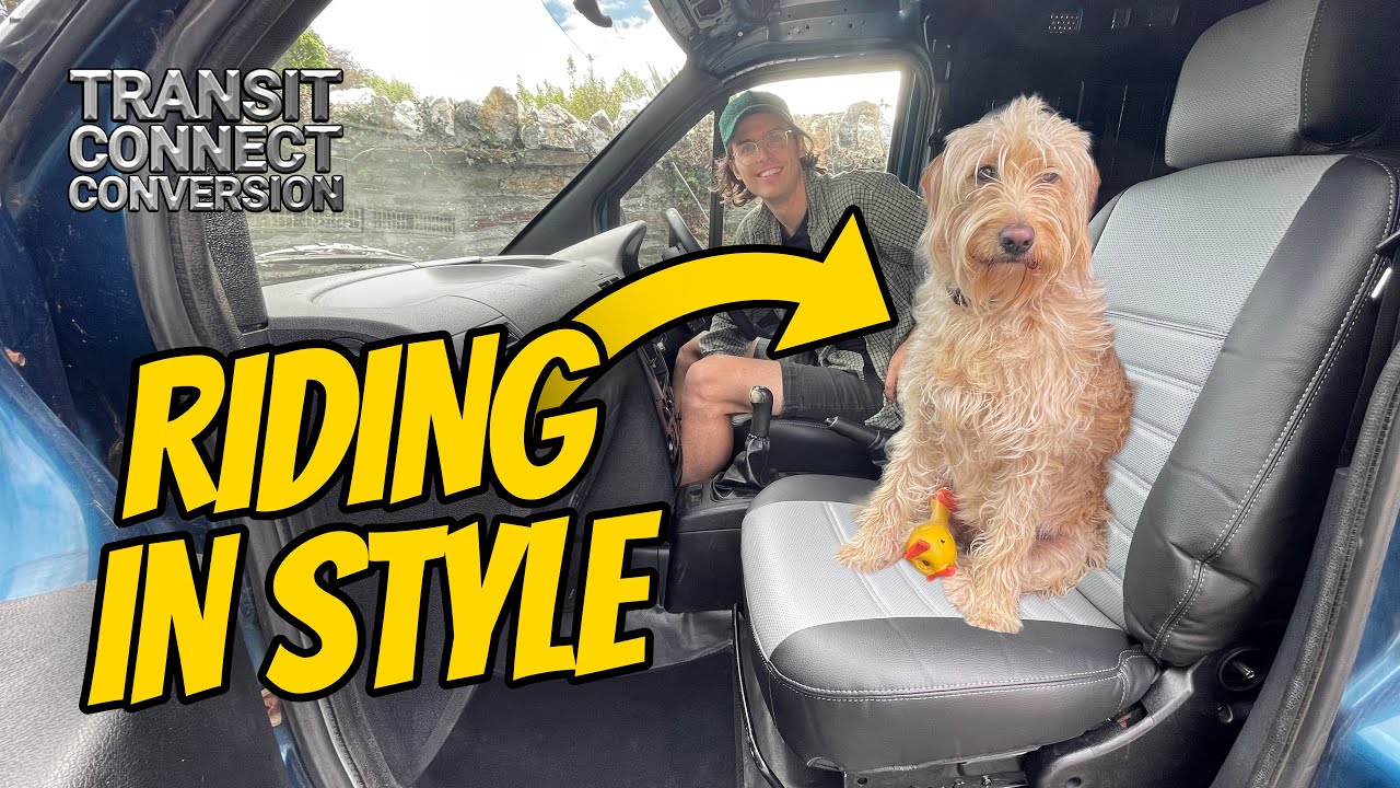 How to replace the PASSENGER SEAT in your van | Ford Transit Connect Van Conversion
