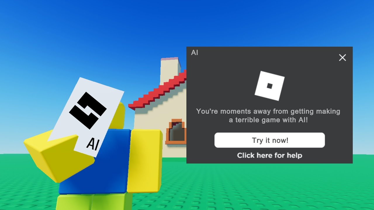 Can ROBLOX'S AI make a game?