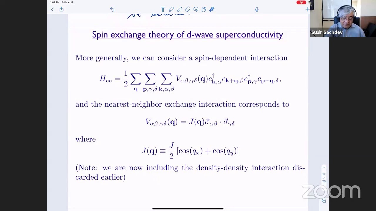 PHYSICS 295B: Quantum Theory of Solids: Lec 20. Antiferromagnetism and pairing