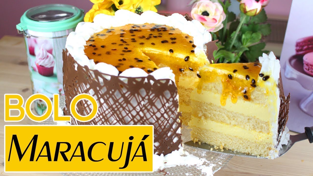 Bolo Mousse de Maracujá | Cakepedia