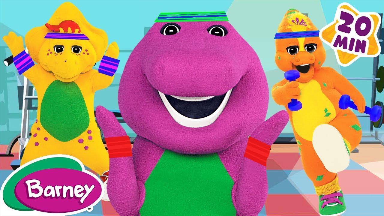 Move Your Body | Exercise for Kids | More Barney Nursery Rhymes and Kids Songs