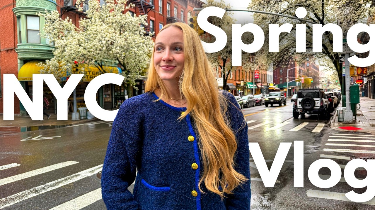 NYC VLOG: A Cozy Spring Weekend In Our Life