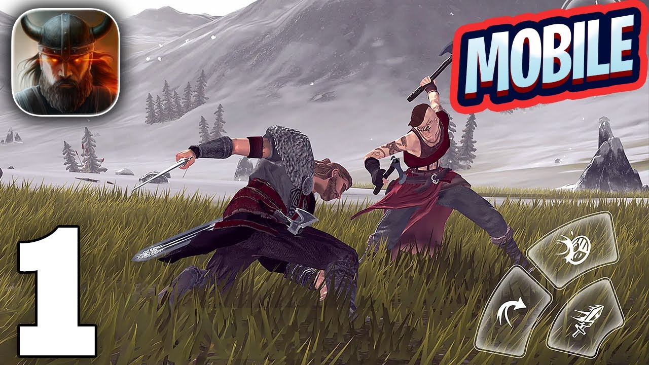 Glory Ages - VIKINGS Mobile Gameplay Walkthrough Part 1 (iOS, Android)