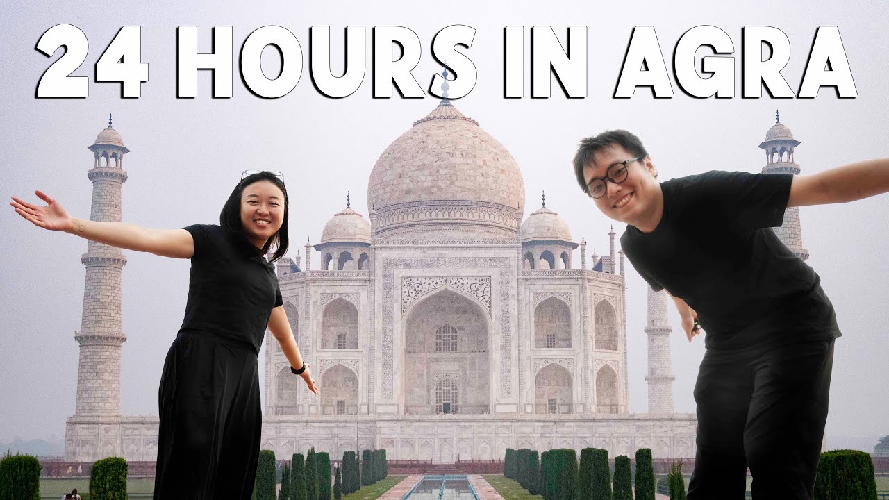 We spent 24 hours in Agra - Taj Mahal, Agra Fort, Baby Taj & trying Indian BBQ for the first time