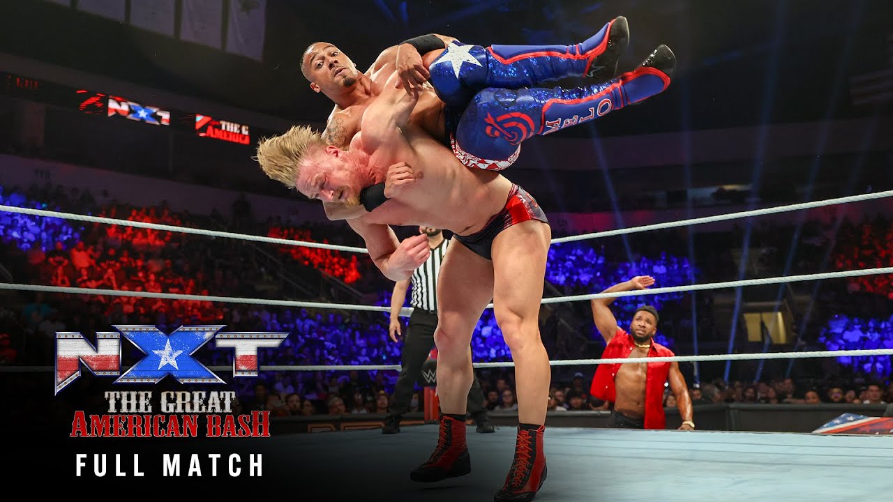 ПОЛНЫЙ МАТЧ: Кармело Хейс против Ильи Драгунова — Матч за чемпионство NXT: NXT Great American Bas...