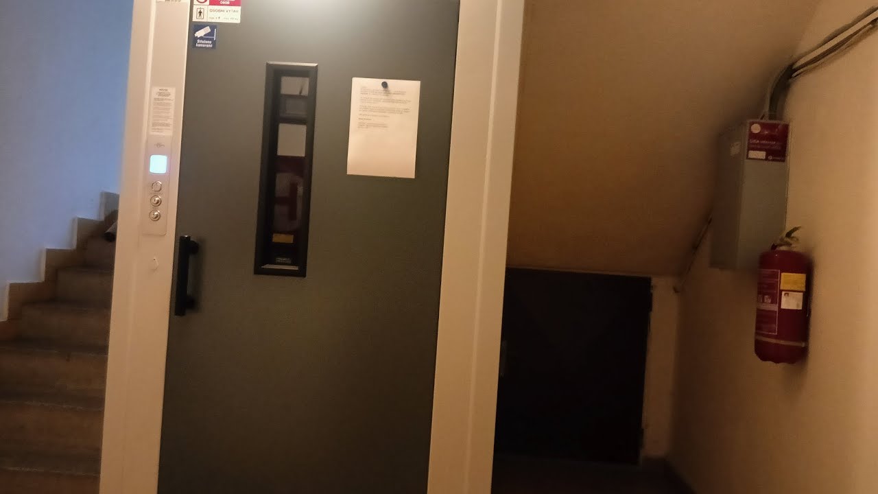 2019 Výtahy Brno Traction Elevator Ride!(Výletní 5,Brno Kohoutovice,Czechia 🇨🇿)