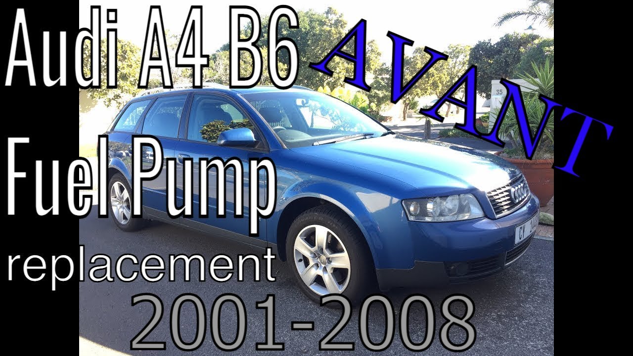 Замена топливного насоса Audi A4 B6 (2001-2008)