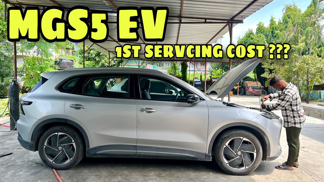 EV गाडिको सर्भिसिंग मा के - के हुन्छ ? MGS5 EV - First Servicing Cost ??