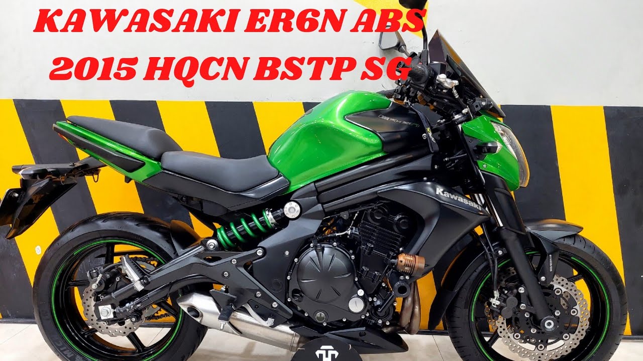 [ĐÃ BÁN] Kawasaki ER6N ABS 650cc ABS 2015 đẹp odo 9k5 HQCN BSTP SG - Chỉ 109 triệu - Lh 0703086286