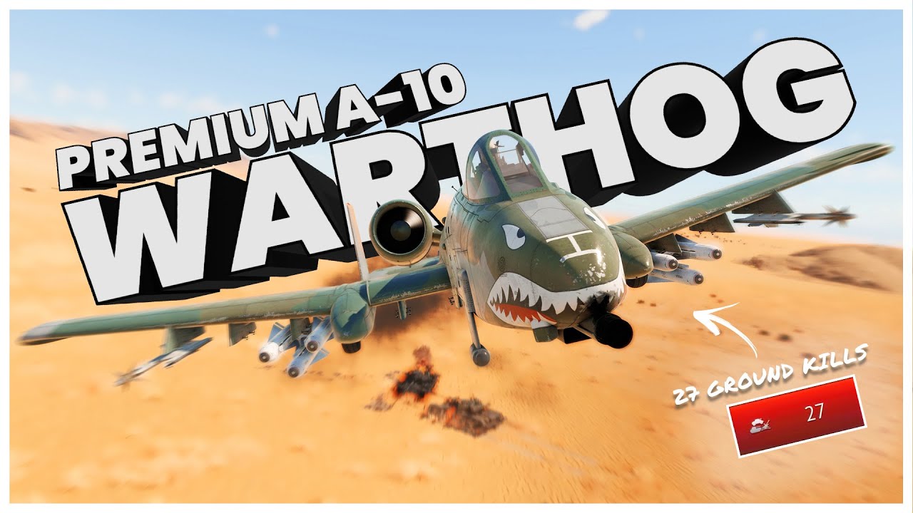 The A-10 WARTHOG But It's Actually A Ground Attacker (A-10A)
