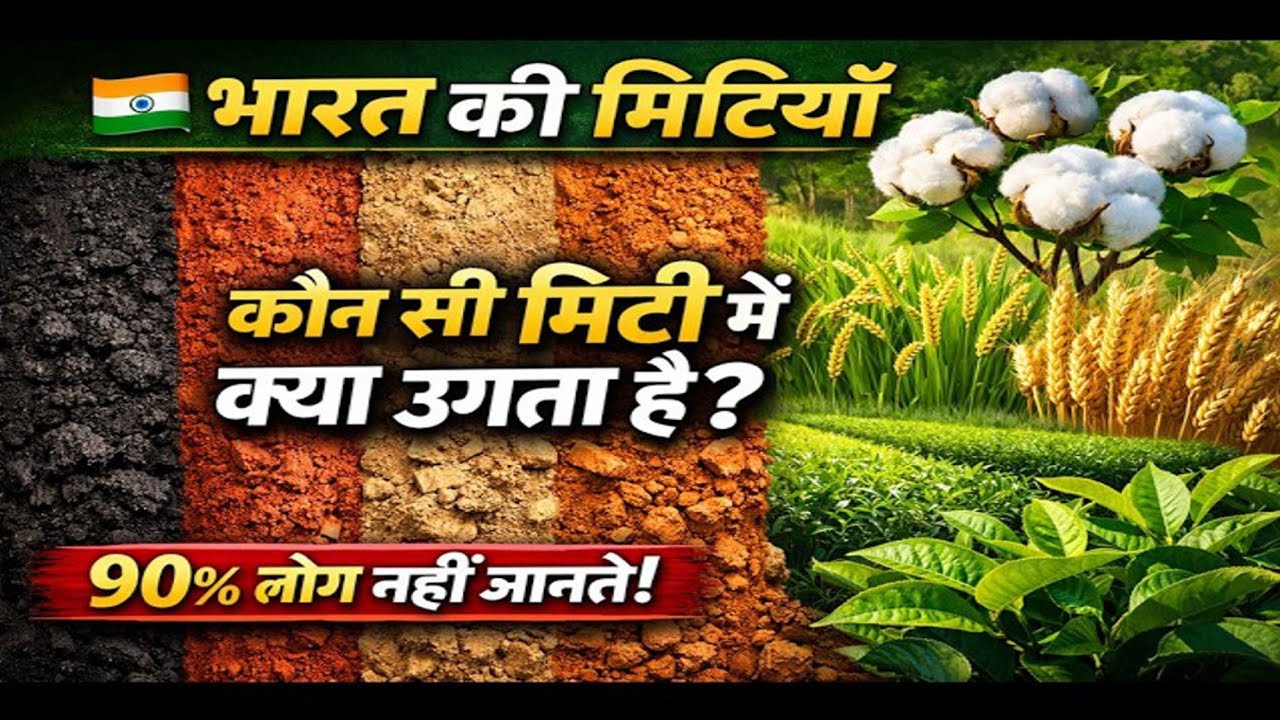 भारत की मिट्टी |Indian Soil | Types of Soil |भारत की मिट्टी | Indian Geography |THE ORIGIN TALES