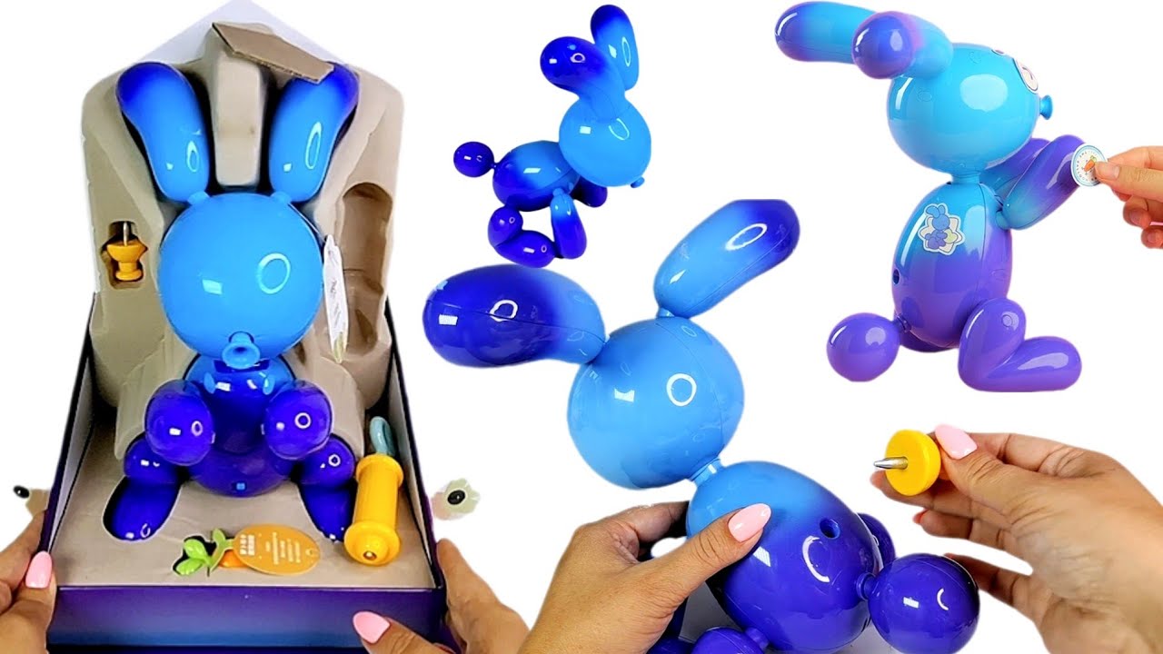 UNBOXING INTERACTIVE THE BALLON RABBIT | ASMR 
