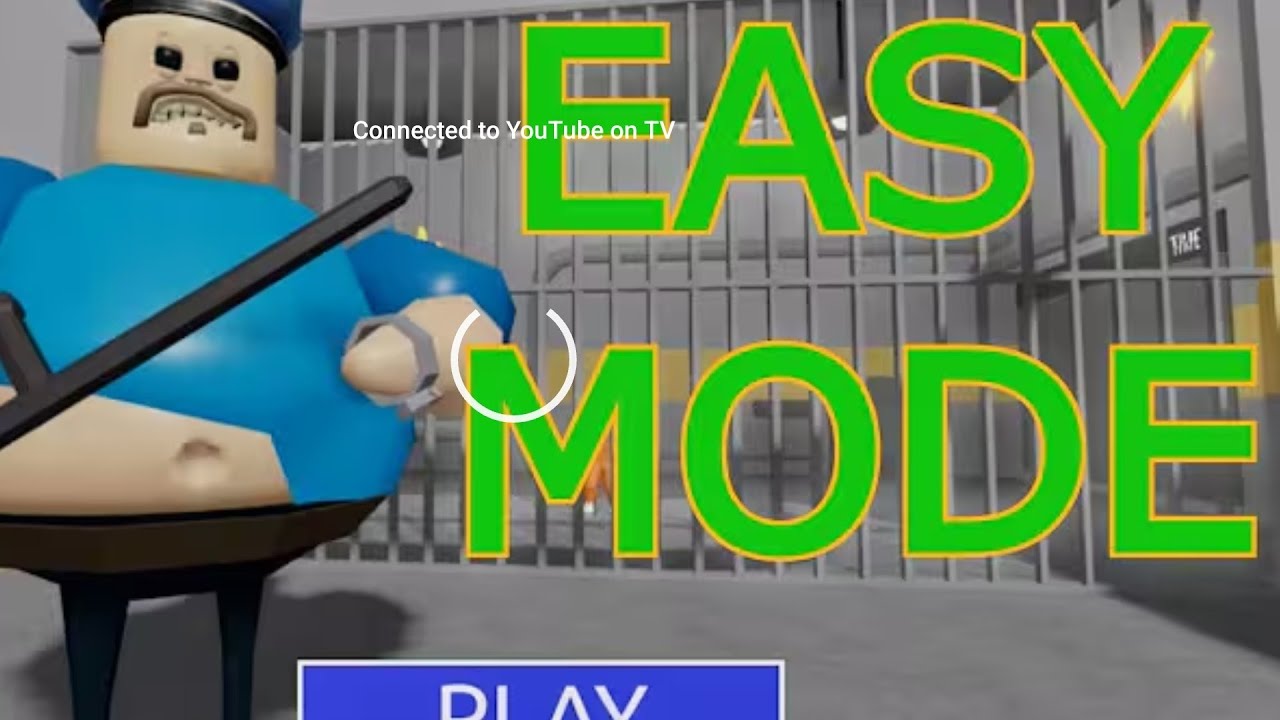 ROBLOX Barry's prison gameplay Easy mode 