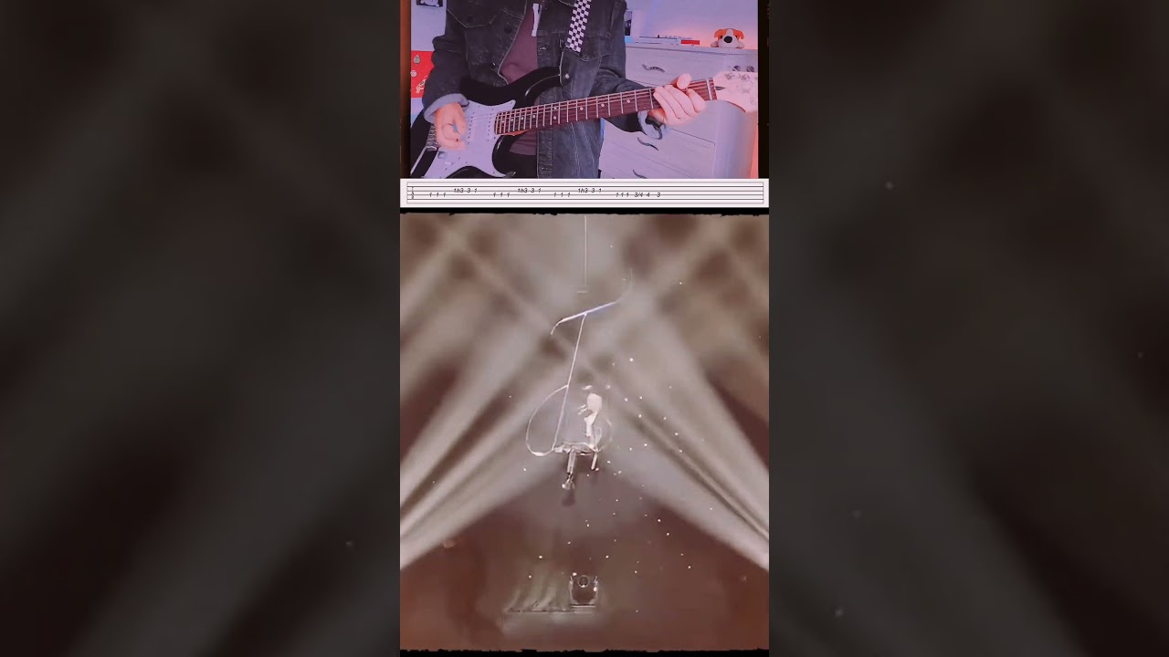 Unfair - Felix  🎸💙 GUITAR TABS #straykids#skz#felix#hyunjin#leeknow#han#bangchan#kpop#shorts#jyp