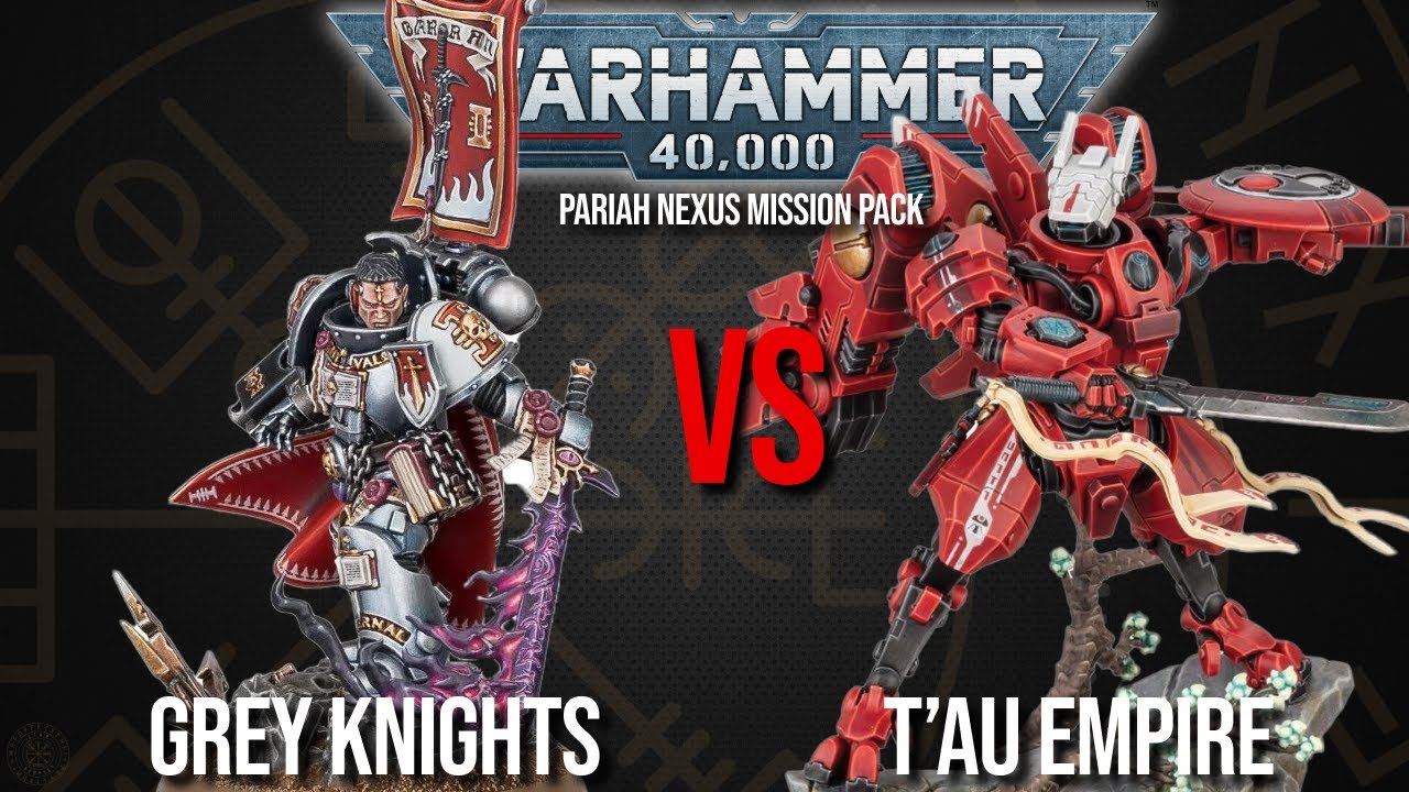 Grey Knights Vs T'au Empire - Warhammer 40k 10th Edition