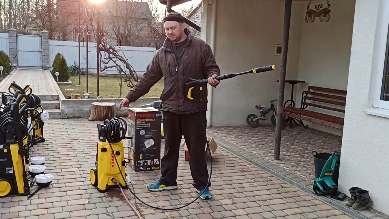 Мойка Высокого Давления FERREX Q1W-SP07-2200 ВТ 150BAR