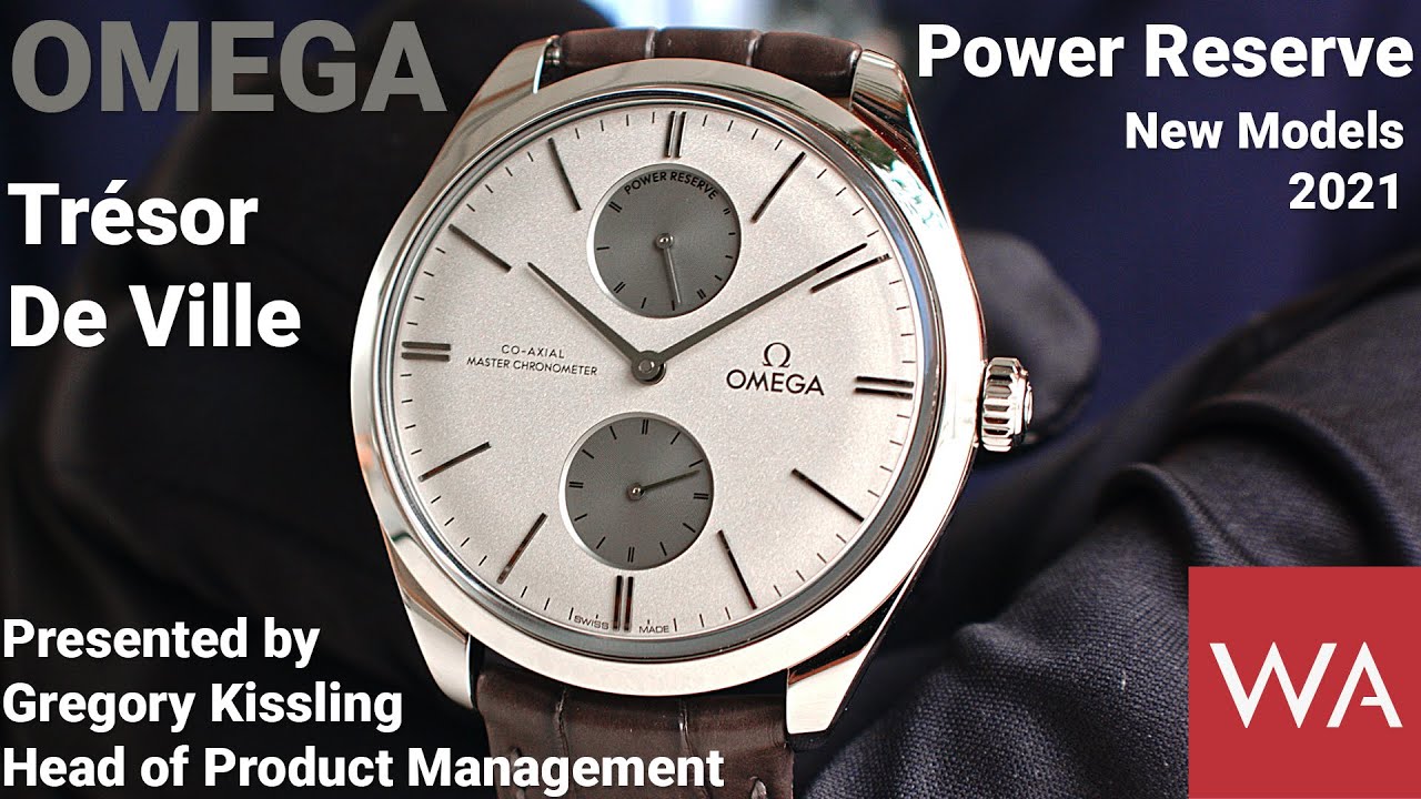 OMEGA De Ville Trésor Power Reserve. Presented by Gregory Kissling, Head of Product Management.