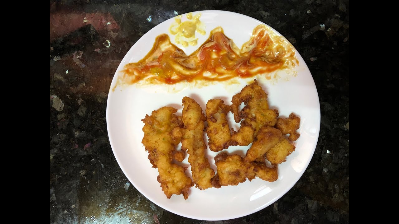 Como hacer Churros de pescado 100% natural