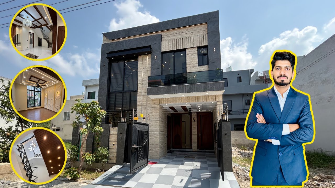 5 Marla Ultra Modern House For Sale In Central Park Housing scheme Lahore
