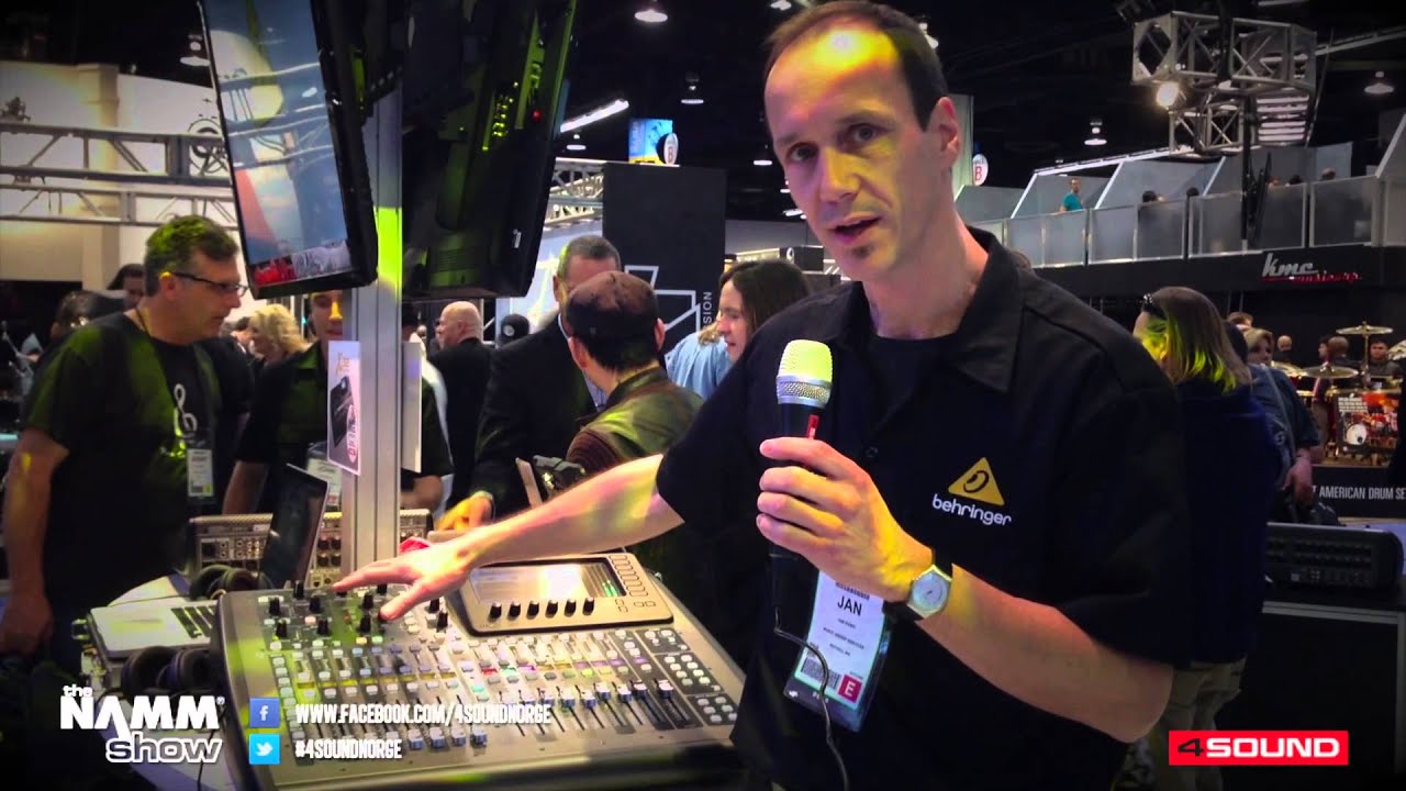 4Sound @ NAMM 2013 - Behringer X32 Compact NEW!