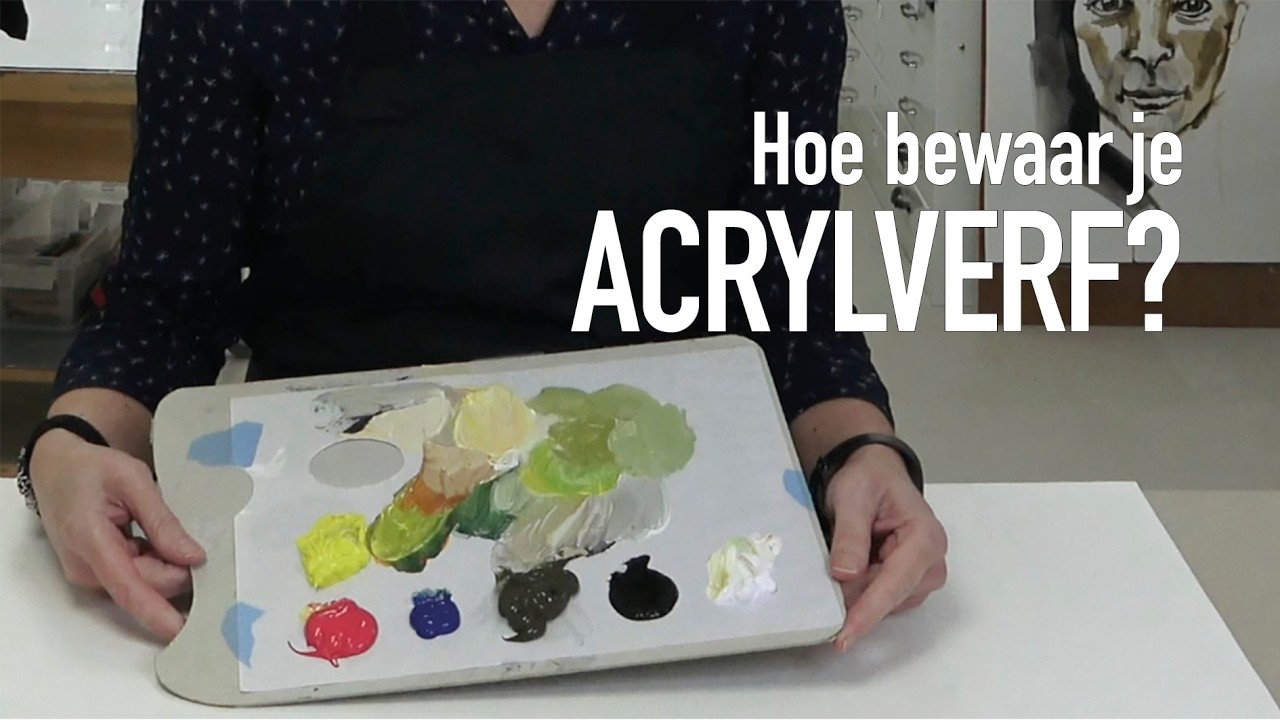 Hoe kun je restjes ACRYLVERF bewaren? ⎪3 tips!⎪Beika ART
