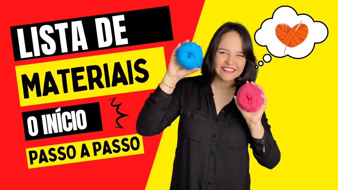 AULA 2 - MATERIAIS NECESSÁRIOS | PASSO A PASSO