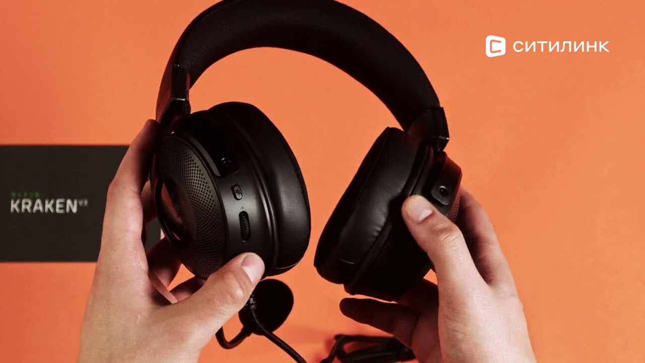 Обзор Гарнитуры игровой Razer Kraken V3 | Ситилинк