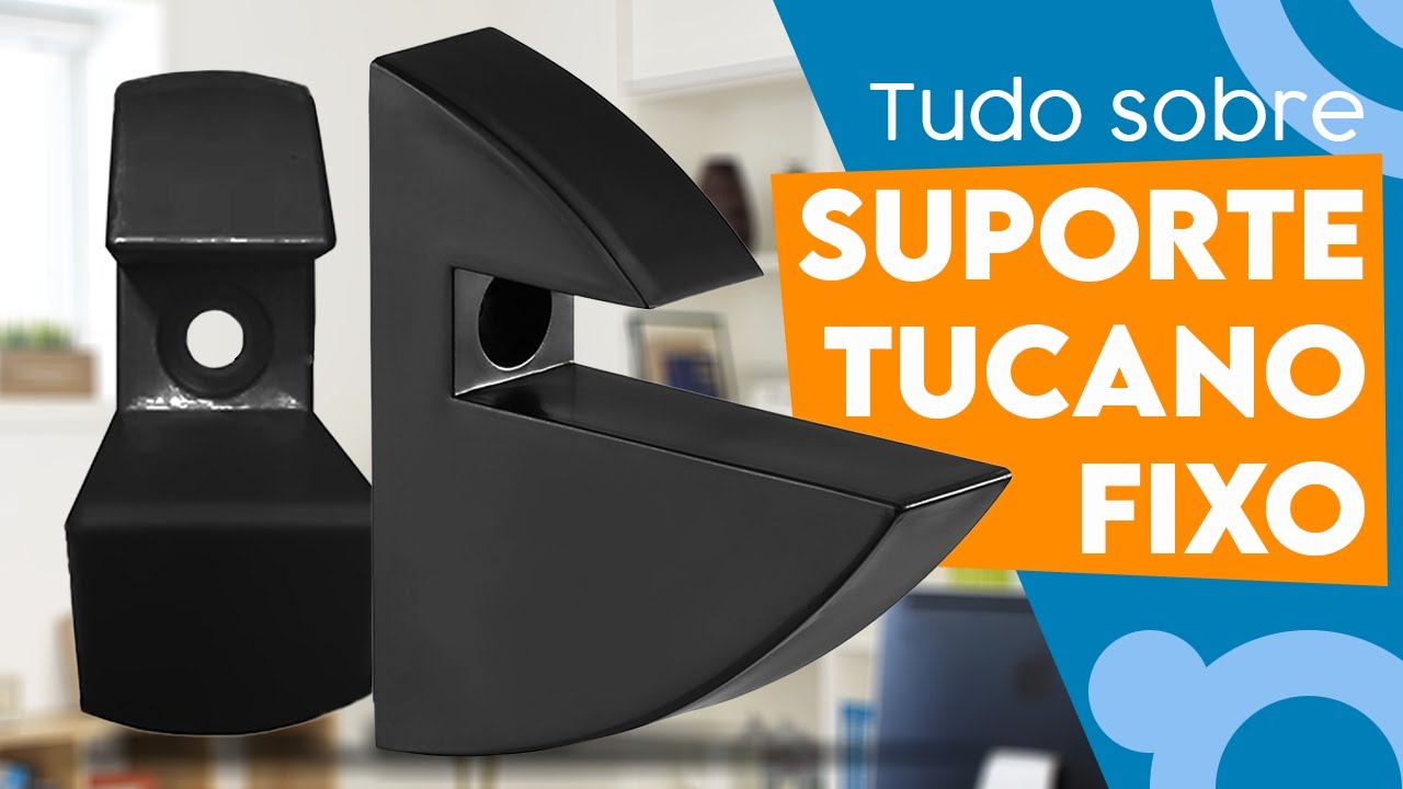 Suporte Tucano Fixo Para Prateleira