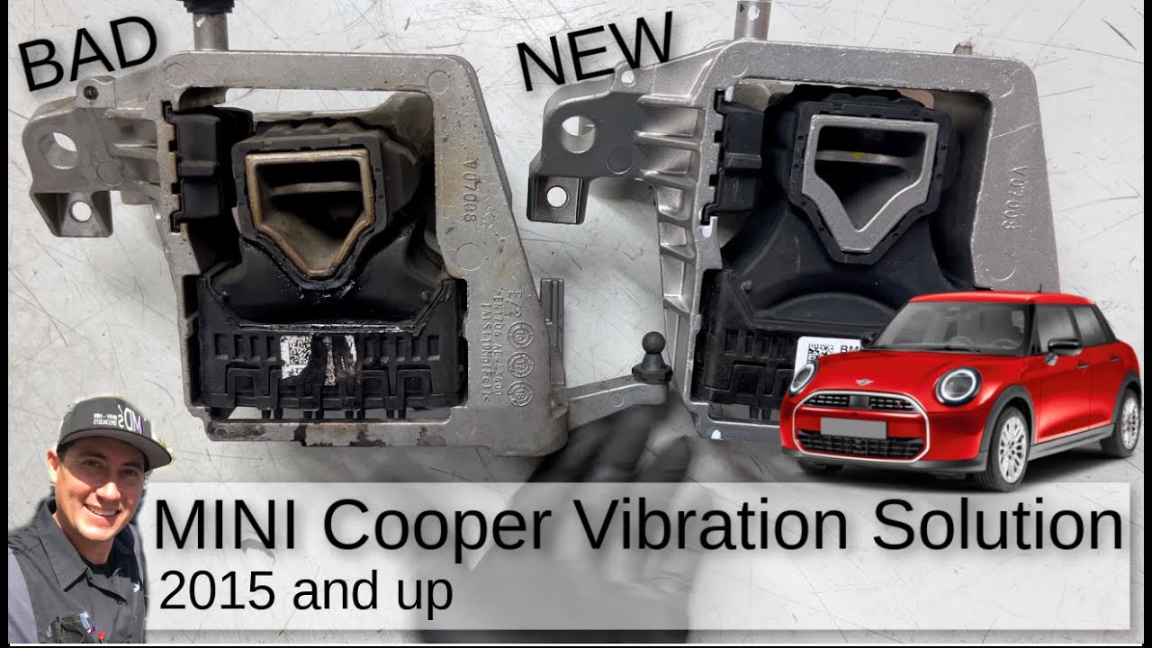 FIX THE VIBRATION! Upper Engine Mount Replacement on 2015+ Mini  Cooper