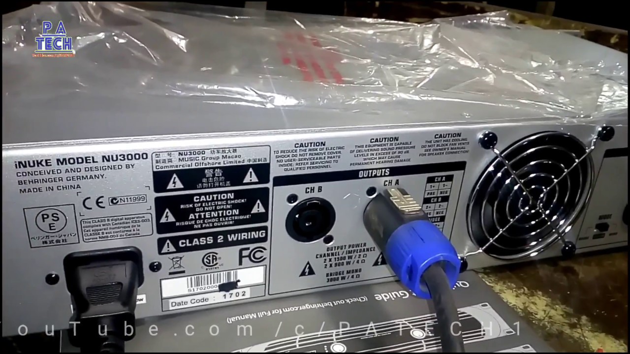 iNuke NU 3000 pa amp Short Review